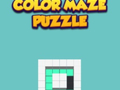 Hra Puzzle farebného bludiska online