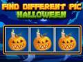 Hra Nájdite rôzne obrázky Halloween online