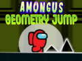 Hra Amongus Geometrický Skok online
