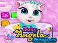 Hra Čas kúpanie Baby Angely online