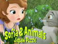 Hra Sofia a zvieratá Puzzle online