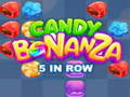 Hra Candy Bonanza: 5 v Rade online