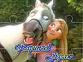 Hra Puzzle Rapunzel online
