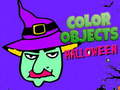 Hra Farebné objekty Halloween online
