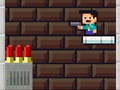 Hra Noob Super Agent proti Robotom online