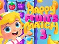 Hra Šťastné Ovoci Match3 online