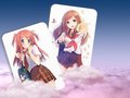 Hra Hra s kartami anime dievčat online