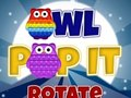 Hra Sova Pop It Otoč online