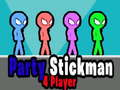 Hra Party Stickman 4 Hráči online