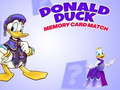 Hra Pamäťová hra s Donaldom Duckom online