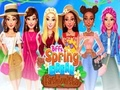 Hra Módna ikona jarných prázdnin BFF online