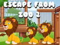 Hra Útek zo ZOO 2 online