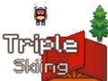 Hra Trojnásobné Lyžovanie 2D online