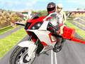 Hra Simulátor jazdy na lietajúcom motocykli online