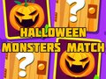 Hra Halloween Monštrá Zápas online