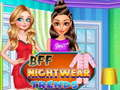 Hra BFF Trendy nočného oblečenia online