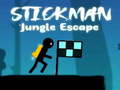 Hra Stickman Únik z Džungle online