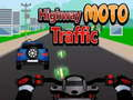 Hra Motocyklový provoz na diaľnici online