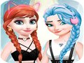 Hra Kostýmovanie a Make-up Elzy a Anny online