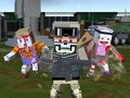 Hra Combat Pixel Arena 3D: Prežitie s zombíkmi online