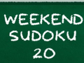 Hra Víkend Sudoku 20 online