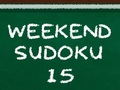 Hra  víkend Sudoku 15 online