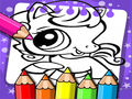 Hra Maľovanka Littlest Pet Shop online