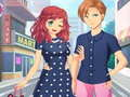 Hra Hry s oblečením anime pre páry online