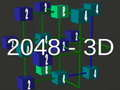 Hra 2048 - 3D online