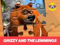 Hra Grizzy a Lemmingovia: Puzzle planéta online