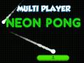 Hra Neon Pong Viac Hráčov online