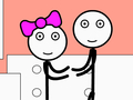 Hra Stickman Útek z Väzenia - Príbeh Lásky online