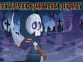 Hra Halloween Monštrá Pamäť online