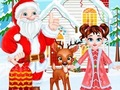 Hra Vianočné zábavy s sobom Baby Taylor online