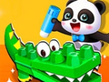 Hra Puzzle s Baby Pandou online