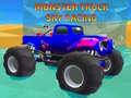 Hra Preteky Monster Truck v Oblakoch online