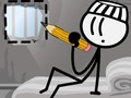 Hra Dop Stickman Útek z Väzenia online