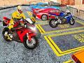 Hra Hra parkovania ťažkých bicyklov v meste 3D online