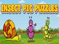 Hra Puzzle s obrázkami hmyzu online