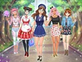 Hra Oblečenie Anime na Strednej Škole online