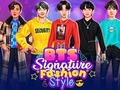 Hra BTS Podpisový Módny Štýl online