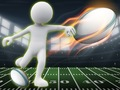 Hra Stickman Rugby Beh a Kop online