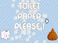 Hra Prosím, toaletu papier online
