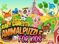 Hra Hry pre Bábätká: Puzzle so Zvieratami pre Deti online