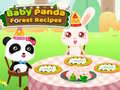 Hra Recepty lesného panda bábätka online