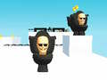 Hra Skibidi toalett parkour beh online