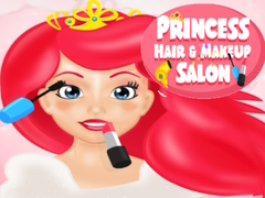 Hra Salón pre vlasy a make-up princezny online