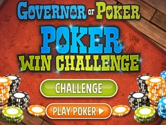 Hra Guvernér Pokru: Pokerová výzva online