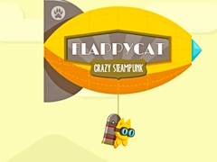 Hra FlappyMačka: Bláznivý Steampunk online