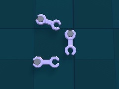 Hra Puzzle Kľúče, matice a skrutky online